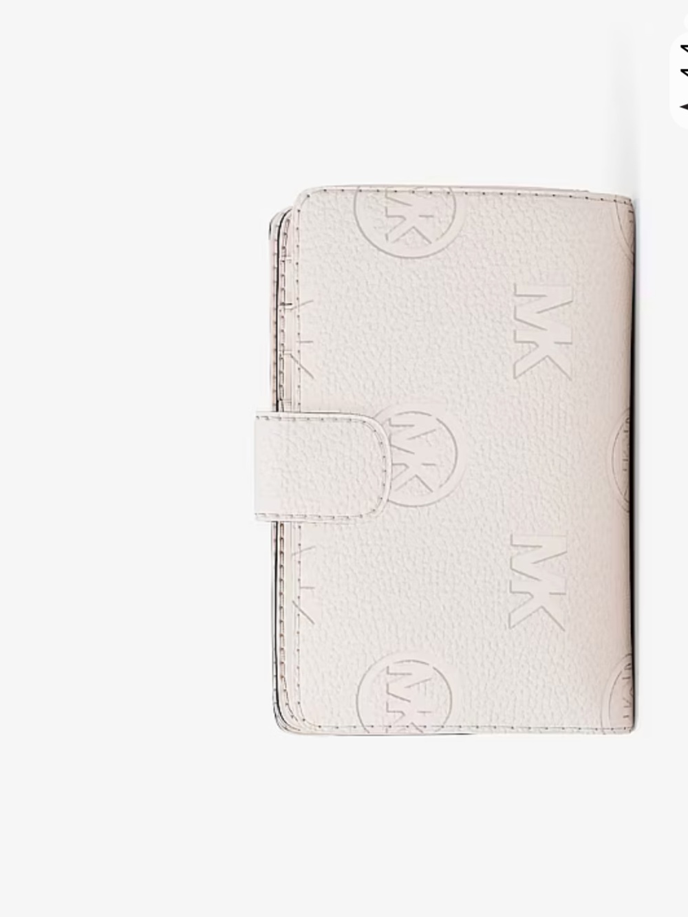 Michael Kors Jet Set Travel Medium Logo Debossed Billfold Wallet
Light Cream
NWT - Picture 3 of 16